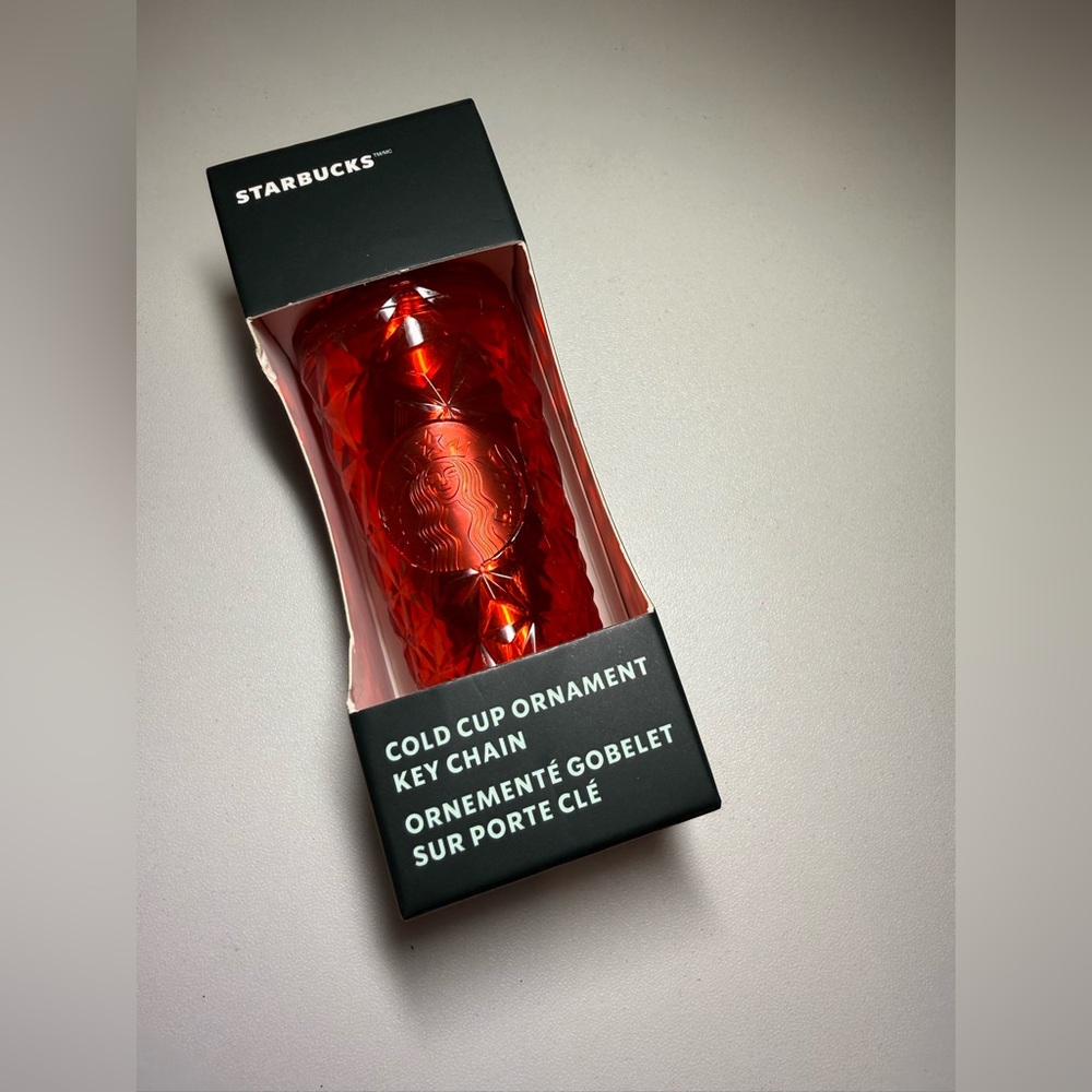 Starbucks Vibrant Red Cup Key Chain